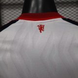 Manchester United  White Blue Special Edition Player 1:1 Quality Soccer Jersey 26-27