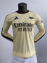 Arsenal Third  Away Long Sleeve  Player 1:1 Quality Soccer Jersey   26-27