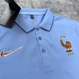 Argentina POLO  T-shirt Black  Grey  White Blue  1:1 Quality Soccer Jersey