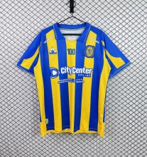 Rosario Central Home 100 Year Fans  1:1 Quality Soccer Jersey  25-26