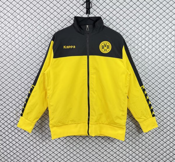 Dortmund  Windbreaker  Yellow  1:1 quality  Windbreaker 25-26