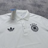 Germany  POLO  T-shirt Black  Grey  White Blue  1:1 Quality Soccer Jersey
