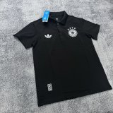 Germany  POLO  T-shirt Black  Grey  White Blue  1:1 Quality Soccer Jersey
