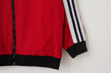 Manchester United Windbreaker  Red  1:1 Quality  Windbreaker  24-25
