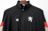 Manchester United Windbreaker  Black 1:1 Quality  Windbreaker  24-25