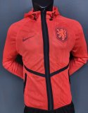 Netherlands  Windbreaker  Orange　1:1 Quality Soccer Jersey  26-27