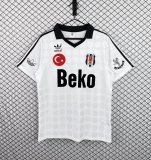 Retro Beşiktaş  Home White Fans 1:1 Quality Soccer Jersey 1990-1991