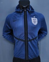 England Windbreaker Blue 1:1 Quality Soccer Jersey  26-27 （2026）