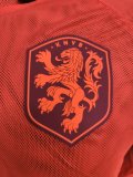 Netherlands  Windbreaker  Orange　1:1 Quality Soccer Jersey  26-27