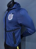 England Windbreaker Blue 1:1 Quality Soccer Jersey  26-27 （2026）