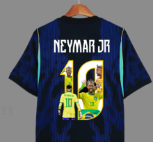 Brazil  Away  Special Edition  Player #10 NEYMAR JR  1:1 Quality Soccer Jersey 26-27 (2026)