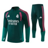 Real Madrid Training Tracksuit Green (Kids And Man 16-2XL)  1:1  25-26