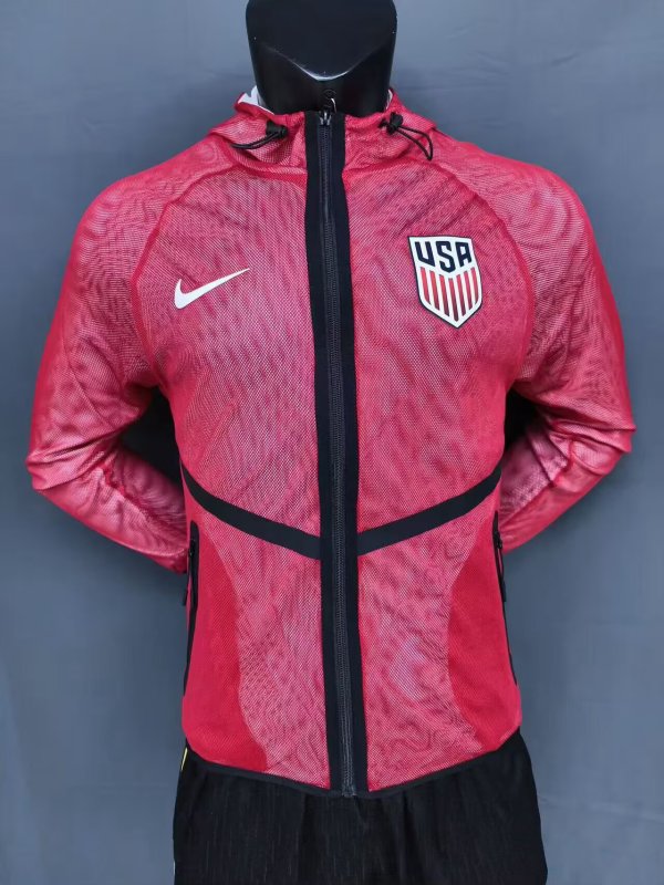 Usa Windbreaker Pink 1:1 Quality Soccer Jersey  26-27 （2026）