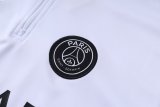 PSG Paris Training Tracksuit White (16- 2XL Kids And Man )  1:1 Quality Training  Jersey 26-27