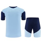 Ajax Training  Fans Sets Blue 1:1 Quality Soccer Jersey 26-27  (kids and man ) (16-2XL)