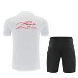 PSG Paris training White Fans 1:1 Quality Soccer Jersey   26-27 (kids and man ) (16-2XL)