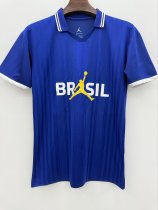 Brazil POLO T-shirt  Blue Fans 1:1 Quality Soccer Jersey  26-27 (2026)