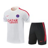 PSG Paris training White Fans 1:1 Quality Soccer Jersey   26-27 (kids and man ) (16-2XL)