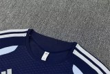 Ajax Training  Fans Sets Blue 1:1 Quality Soccer Jersey 26-27  (kids and man ) (16-2XL)
