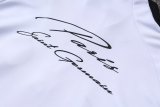 PSG Paris Training Tracksuit White (16- 2XL Kids And Man )  1:1 Quality Training  Jersey 26-27