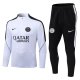 PSG Paris Training Tracksuit White (16- 2XL Kids And Man )  1:1 Quality Training  Jersey 26-27