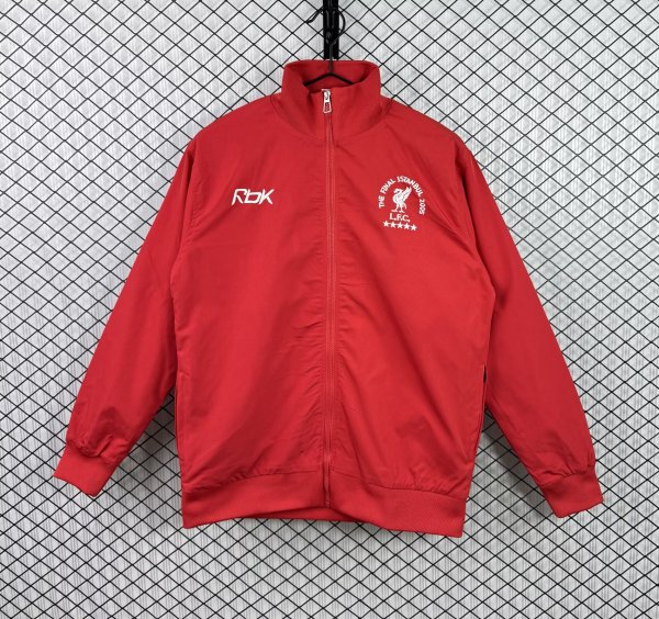Retro Liverpool  Windbreaker  Red 1:1 Quality  Windbreaker  2004-2005