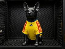 Colombia Home Dog pet   player 1:1 Quality Soccer Jersey 26-27 (2026)