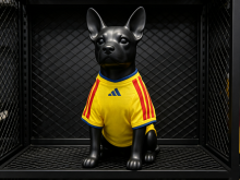 Colombia Home Dog pet   player 1:1 Quality Soccer Jersey 26-27 (2026)