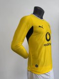 Dortmund Home Long Sleeve Player  1:1 Quality Soccer Jersey  26-27