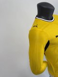 Dortmund Home Long Sleeve Player  1:1 Quality Soccer Jersey  26-27