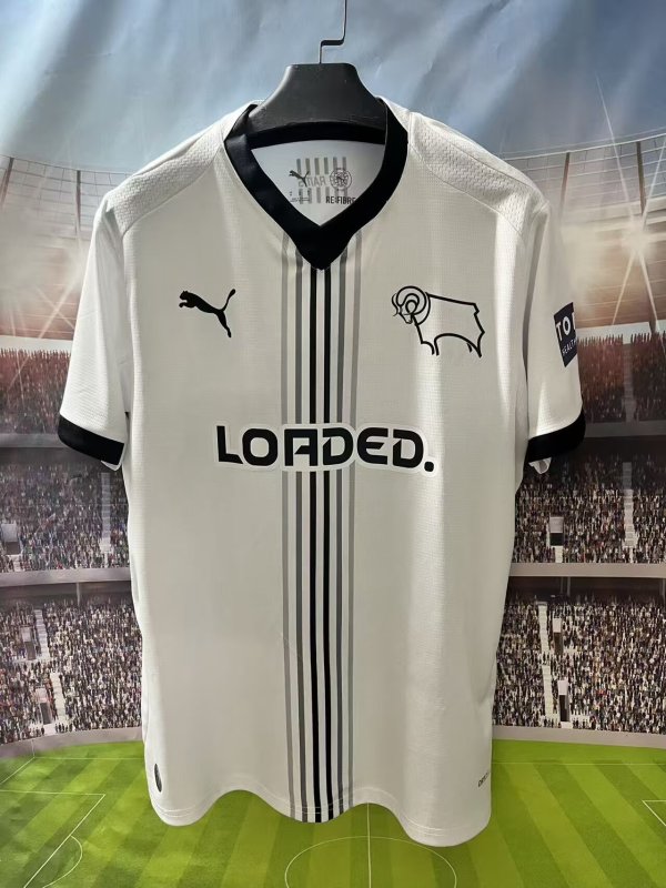 Derby County  Home Fans 1:1 Quality Soccer Jersey 26-27