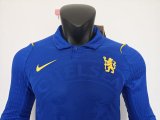 Chelsea Home Long Sleeve Player 1:1 Quality Soccer Jersey  26-27
