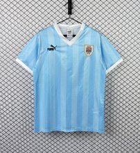 Retro Uruguay Home  1:1 Quality Soccer Jersey  1990