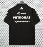 Adidas Mercedes-Benz T-shirt  Black Fans 1:1 Quality Soccer Jersey 2025
