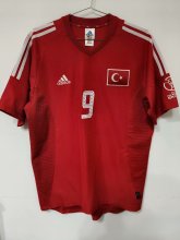 Retro Turkey  Home 1:1 Quality Soccer Jersey 2002