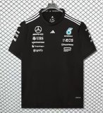 Adidas Mercedes-Benz T-shirt  Black Fans 1:1 Quality Soccer Jersey 2025
