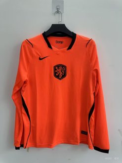 Netherlands Home LOng Sleeve  Fans 1:1 Quality Soccer Jersey  26-27 (2026) (S-4XL)