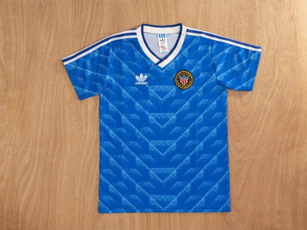 Retro Dallas Away Fans 1:1 Quality Soccer Jersey  1988