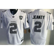 JEANTY #2 Men's Las Vegas Raiders NFL Jersey 突袭者   (3代）