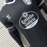 2025 Celta 100th Anniversary Edition Black Player Version Soccer Jersey