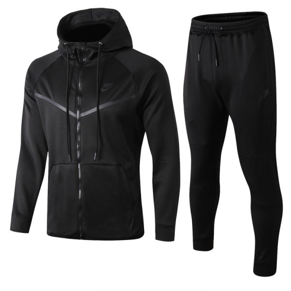 2018/19 NK~ Black Hoody Zipper Jacket Tracksuit