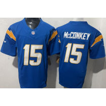 McCONKEY #15 Men's Los Angeles Chargers NFL Jersey 闪电   (3代）