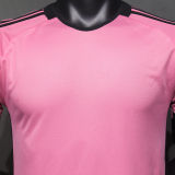 2024/25 Inter Miami Home Pink Player Version Soccer Jersey （No Logo）  光板