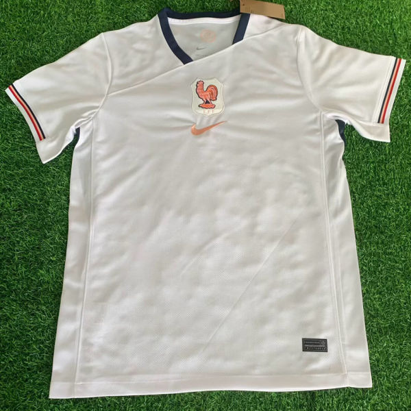 2026/27 France Away White Fans Soccer Jersey