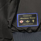 2026/27 M Utd Blue And Black Reversible Sports Cotton Jacket 双面