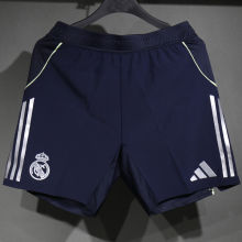 2025/26 RM Away Blue Player Version Shorts Pants  (A+球员版)