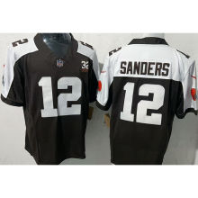 SANDERS #12 Men's Cleveland Browns NFL Jersey 布朗  (3代）