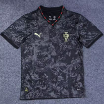 2026 Portugal Special Edition Black Fans Soccer Jersey  心形领