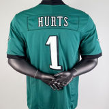 HURTS #1 Men's Philadelphia Eagles NFL Jersey  老鹰