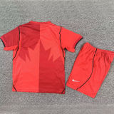 2026/27 Canada Home Red Kids Soccer Jersey